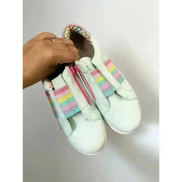 Matilda Jane Other - Matilda Jane Girls Lets Go‎ Together The Right Way Sneakers Size 5 Youth